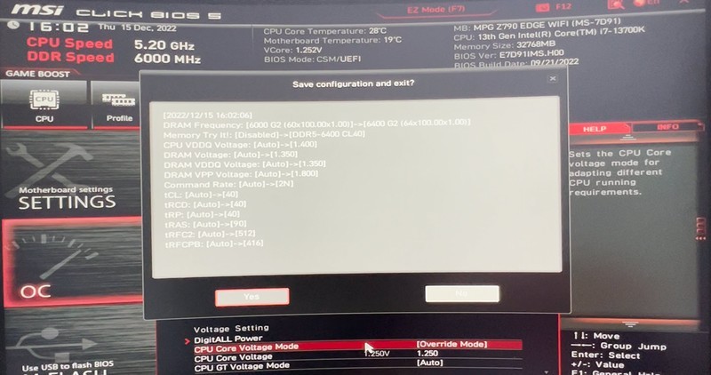 DDR5超频高手，790刀锋动动手指节省800块