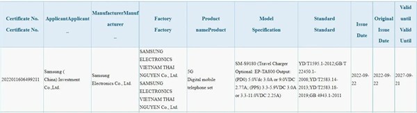 首款骁龙8 Gen2旗舰 星空体育平台Galaxy S23系列入网：老外看到25W快充失望了