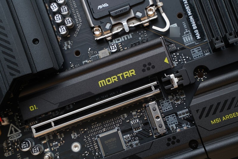 内存怒超8800！微星MAG B860M MORTAR WIFI迫击炮评测