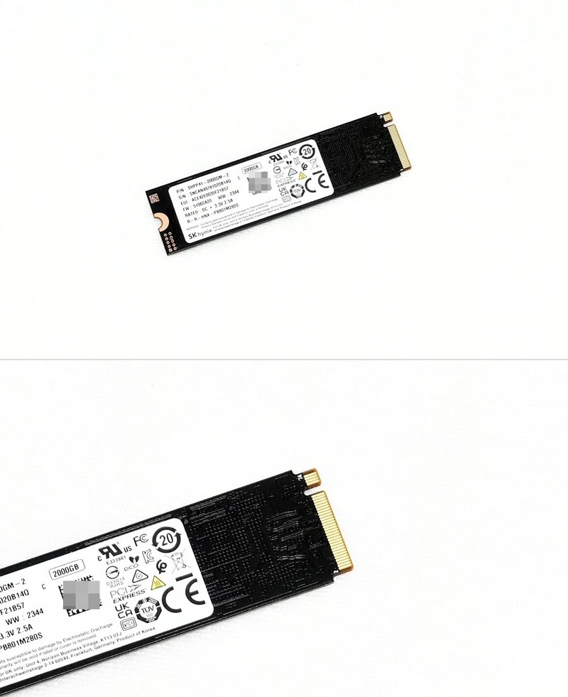 韩式全家桶 SK海力士Platinum P41旗舰M.2固态 给您铂金体验