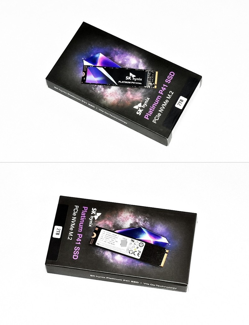 韩式全家桶 SK海力士Platinum P41旗舰M.2固态 给您铂金体验