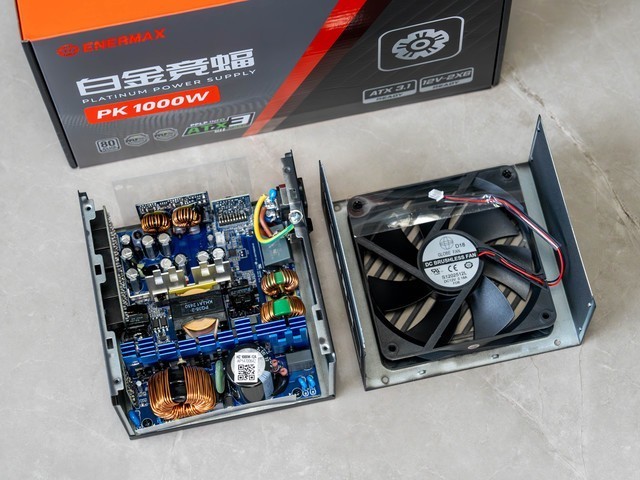 性价比之王再升级，安耐美PlatiKill白金竞蝠1000W电源拆解分享