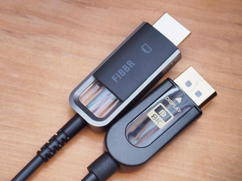 长距离DP2.1线材首选——FIBBR Real系列 DP 2.1 有源光纤线