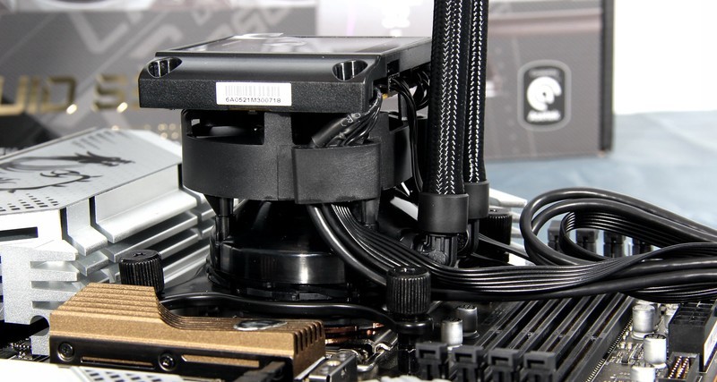 让“NON K”超频更加到位，360水冷成了必需品