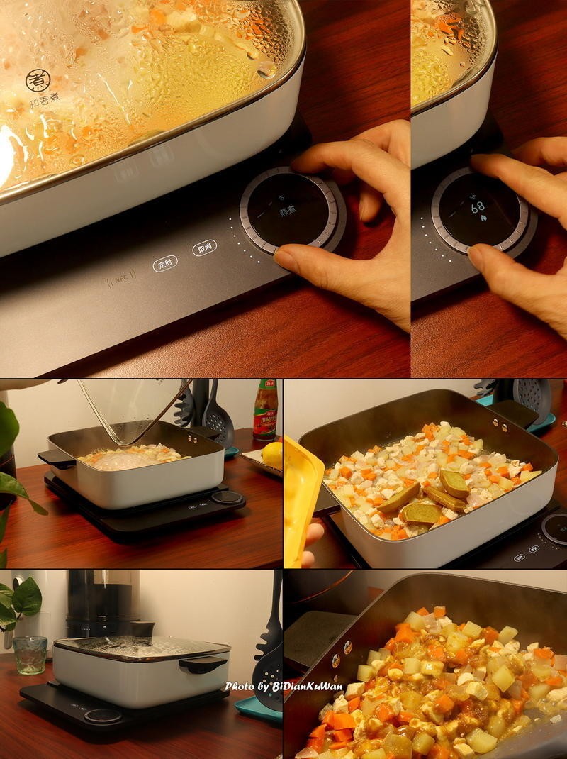 精温猛火，薄炉方锅：聊聊我的米家超薄电磁炉+知吾煮方形涮烤锅