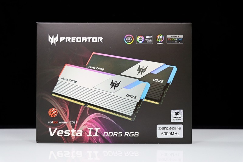 锐龙 9000 好搭档！宏碁掠夺者 炫光星舰 DDR5 6000 C28 16G*2