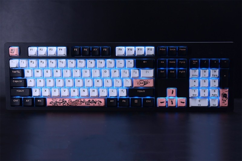 全配列全键热插拔的达尔优A104还有全新配色