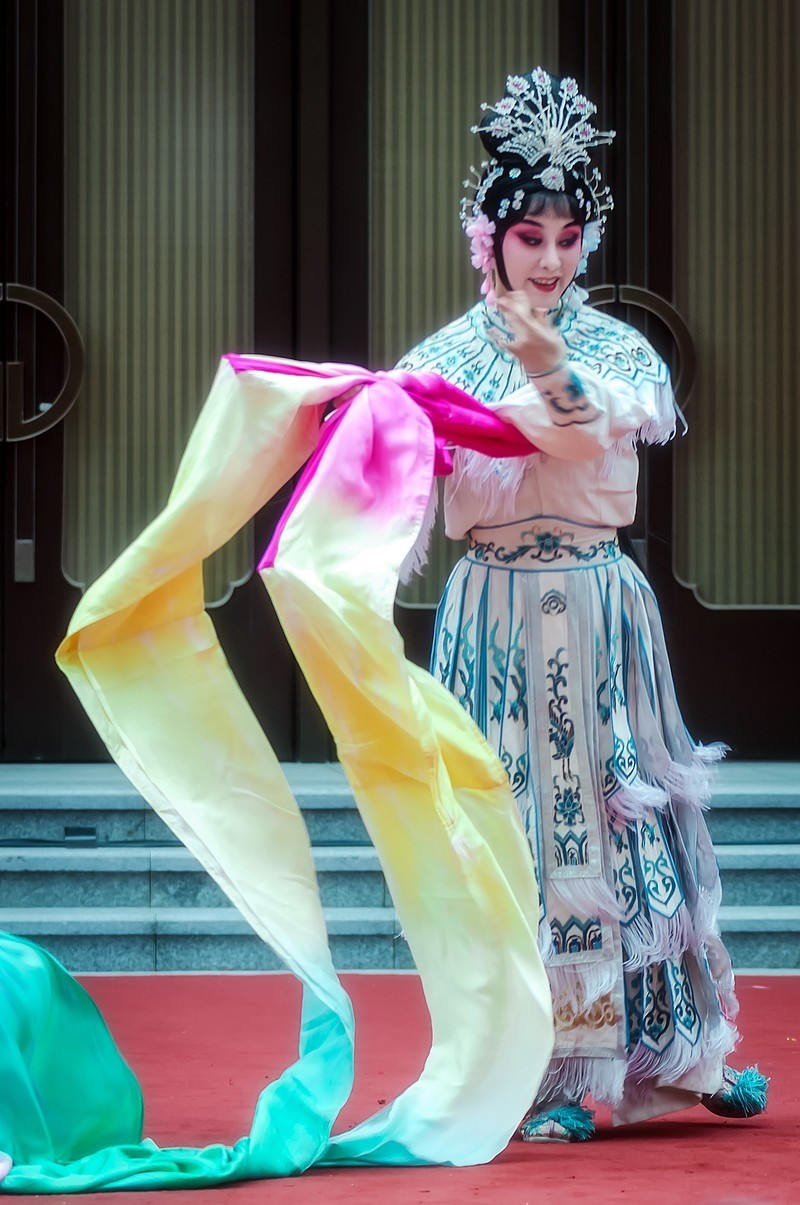 舞台摄影：《川剧舞蹈·长绸舞》