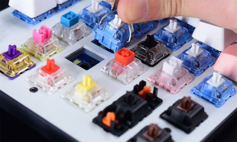 全配列全键热插拔的达尔优A104还有全新配色