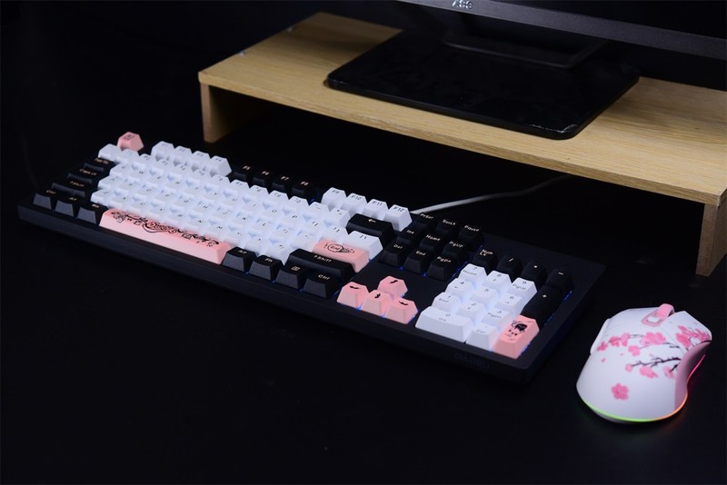 全配列全键热插拔的达尔优A104还有全新配色