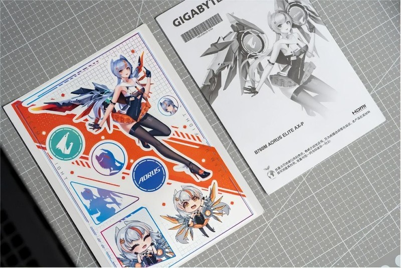 颜值绝绝子，新款雕妹主板，B760M AORUS ELITE AX-P装机分享