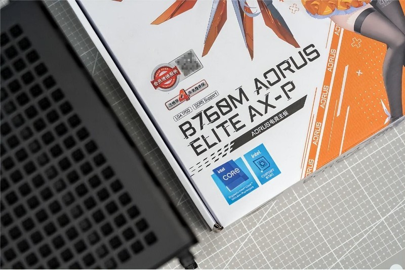 颜值绝绝子，新款雕妹主板，B760M AORUS ELITE AX-P装机分享