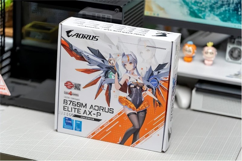 颜值绝绝子，新款雕妹主板，B760M AORUS ELITE AX-P装机分享