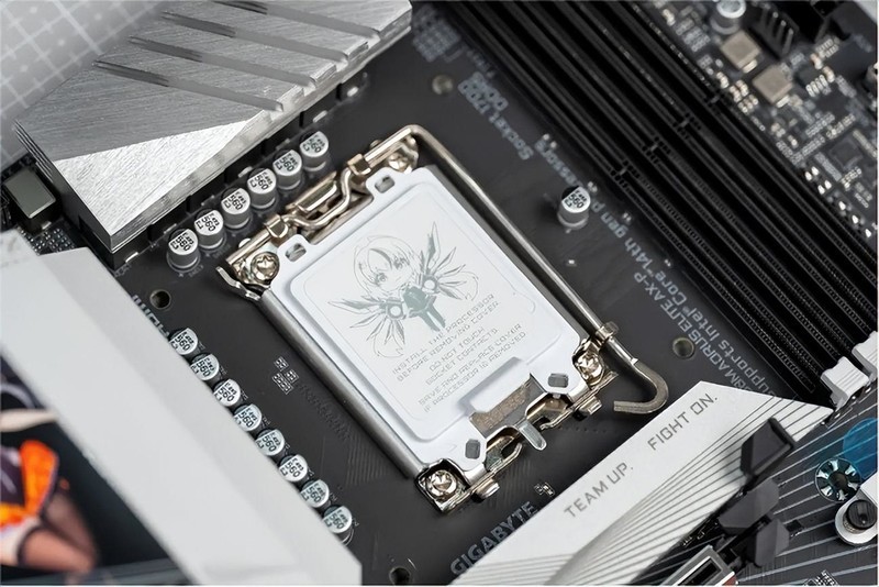 颜值绝绝子，新款雕妹主板，B760M AORUS ELITE AX-P装机分享