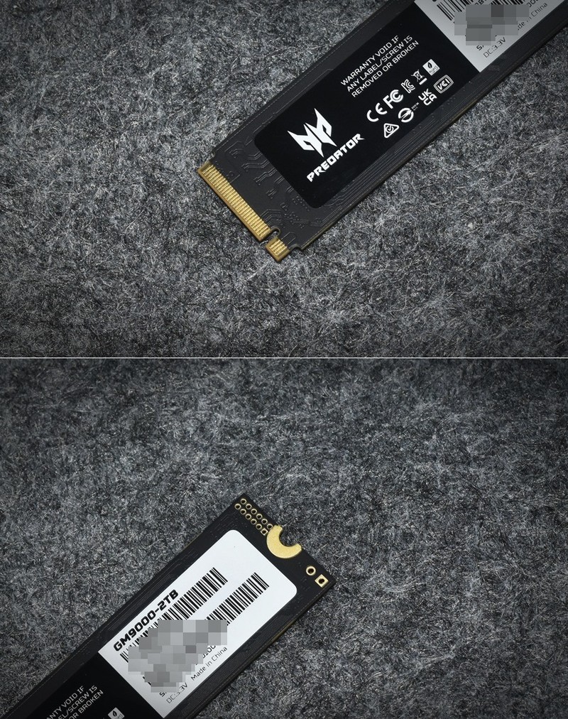 祖国智造真PCIe5.0固态 宏碁掠夺者GM9000神舆 实测分享