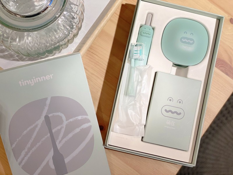 换牙期一定要用的电动牙刷——萌在 tinyinner小鳄鱼儿童电动牙刷