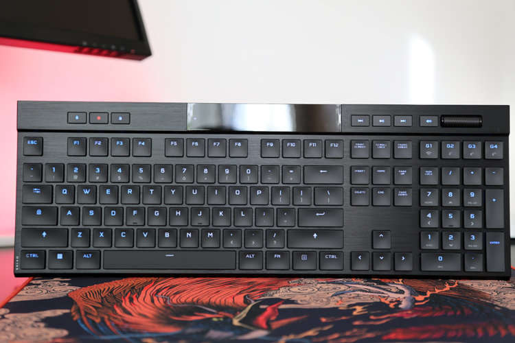 超薄旗键~海盗船K100 AIR无线机械键盘评测