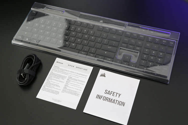 超薄旗键~海盗船K100 AIR无线机械键盘评测