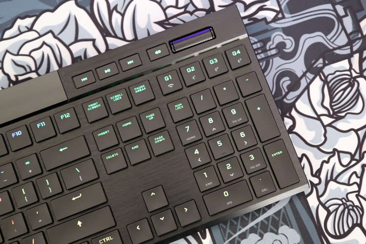 超薄旗键~海盗船K100 AIR无线机械键盘评测