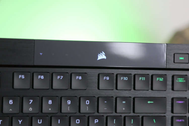 超薄旗键~海盗船K100 AIR无线机械键盘评测