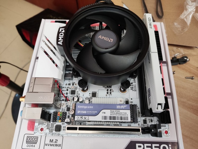 itx小主机从e3升级成5600g，遇到些困难