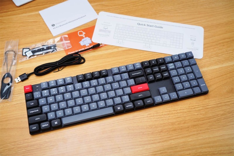 全键盘布局、支持改键、双模连接—keychron K5 pro矮轴键盘分享
