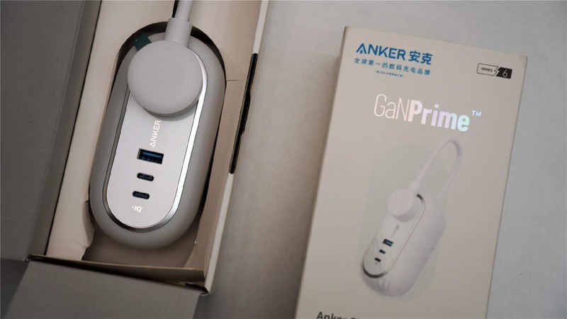 小身材多功能！安克65W便携多口充排插实测：出门带一个就够了