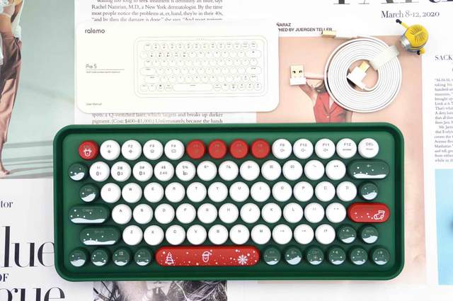 女性朋友的百搭外设，多模无线机械键盘雷柏ralemo Pre 5评测体验