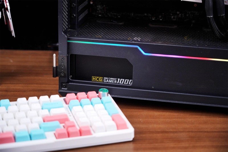 送给女孩子的定制键盘，采用Gasket结构，黑爵AK966陪你过七夕