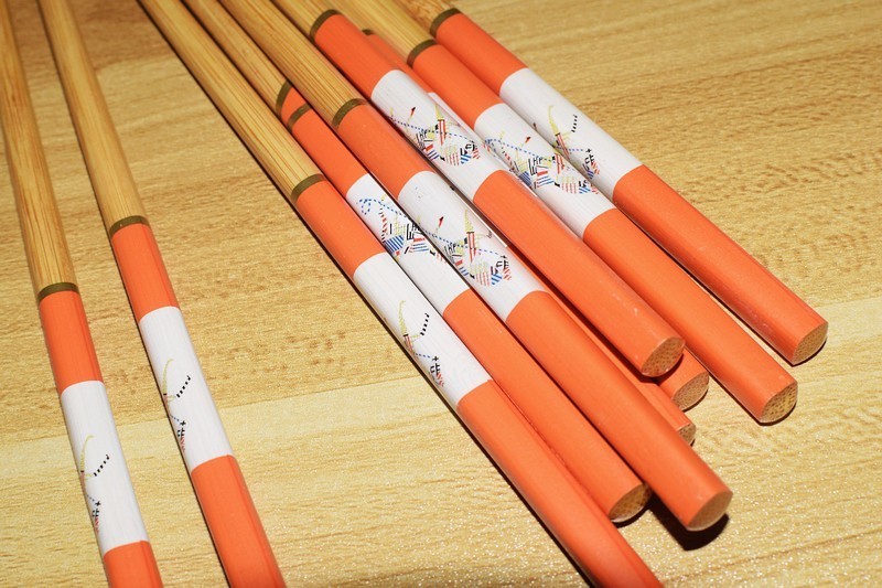 家的味道从一双筷子开始 简一浦印花竹筷