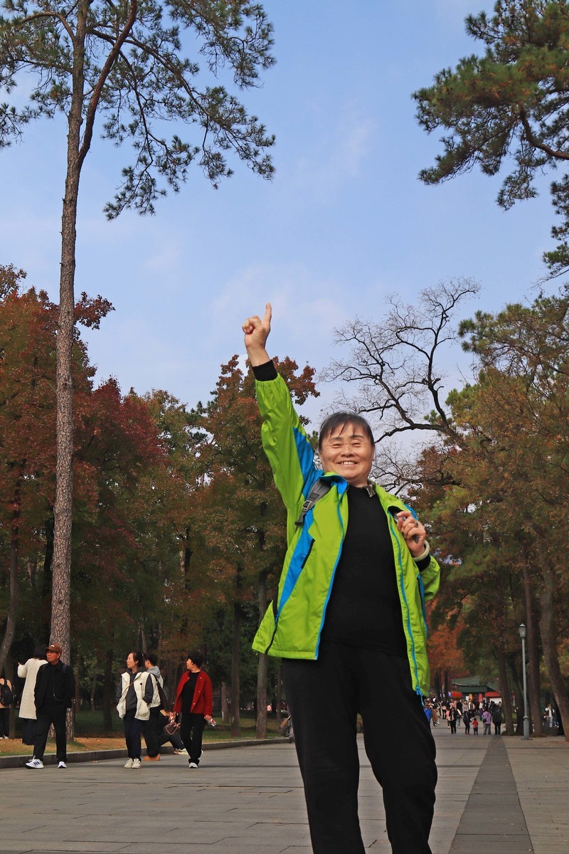 游览南京中山陵风景区