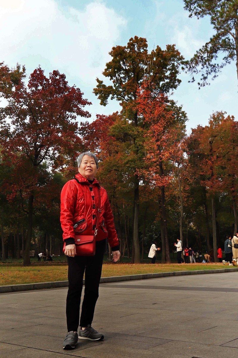 游览南京中山陵风景区