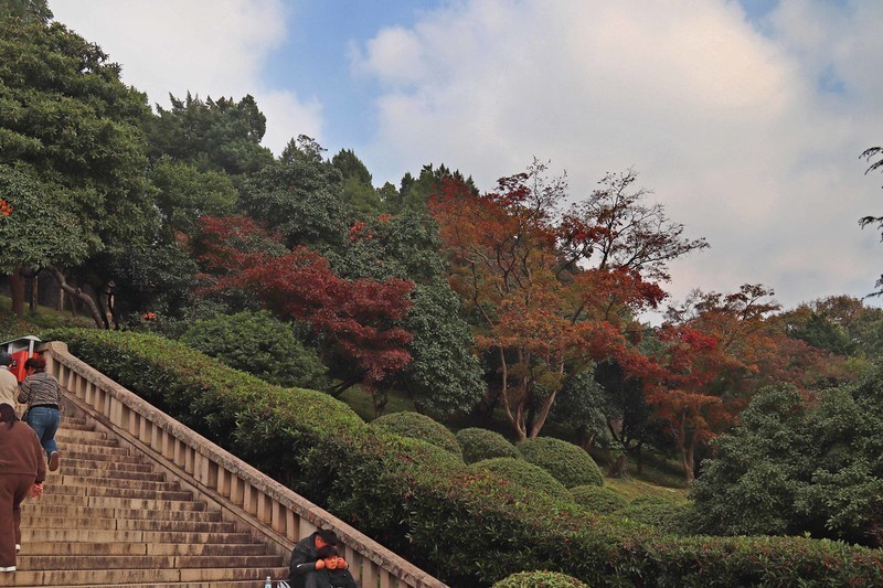 游览南京中山陵风景区