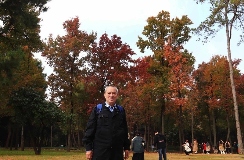 游览南京中山陵风景区