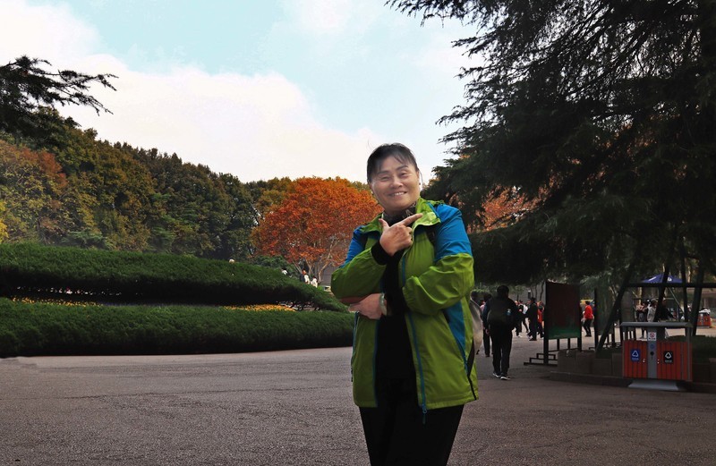 游览南京中山陵风景区