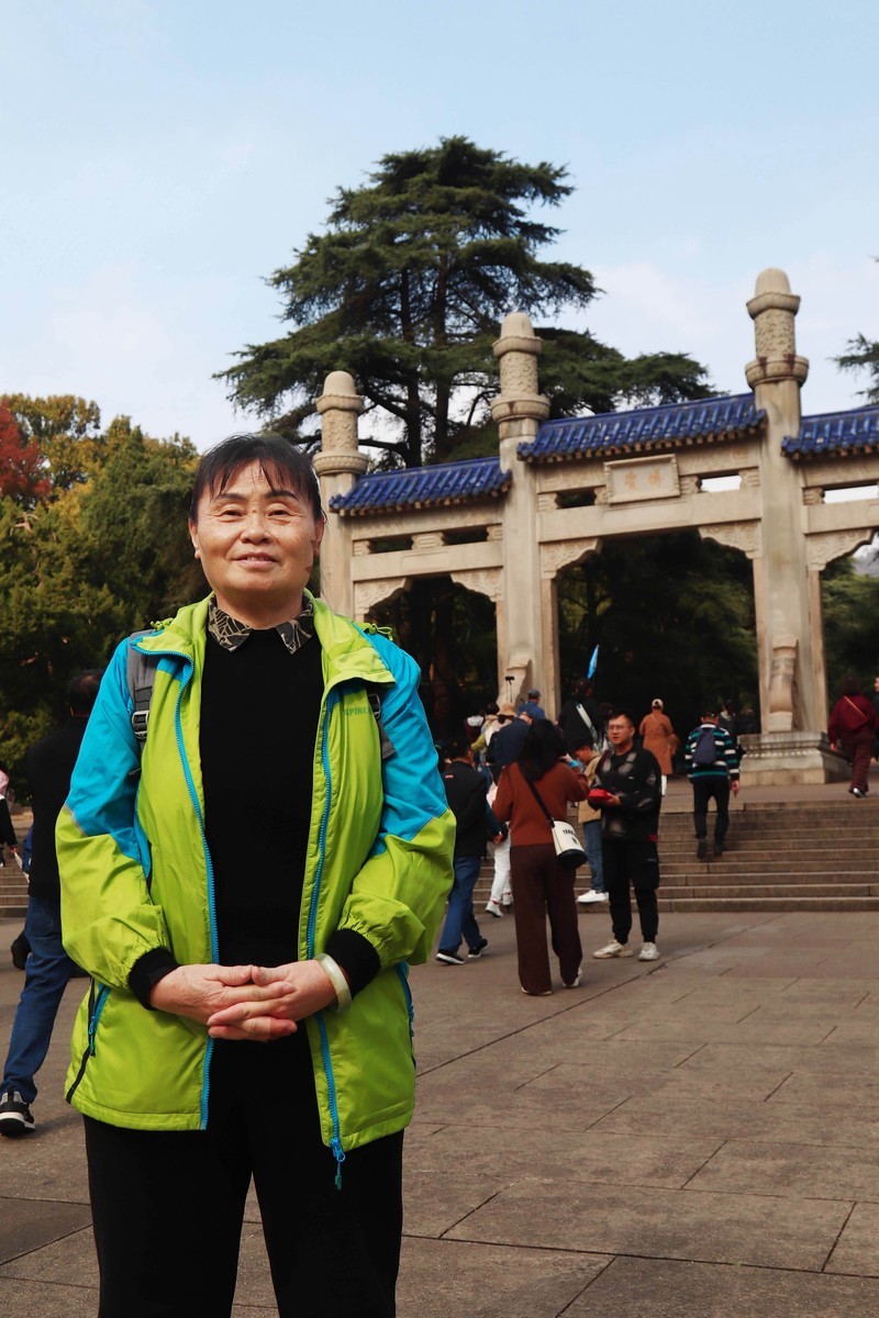 游览南京中山陵风景区