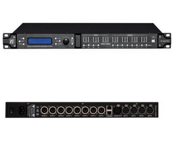 锐丰TP-428 PRO  4进8出音箱数字处理器