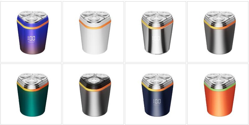 太潮了，小科剃须刀竟然消费者能够自定义搭配颜色