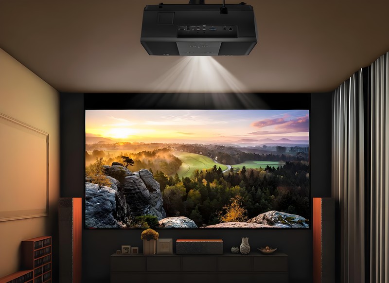 把电影院搬回家，一步到位之选， Vidda C2S 4K 三色激光投影