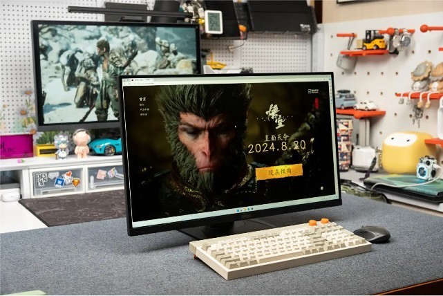 为《黑神话：悟空》入手千元电竞显示器，享受180 Hz高刷的丝滑