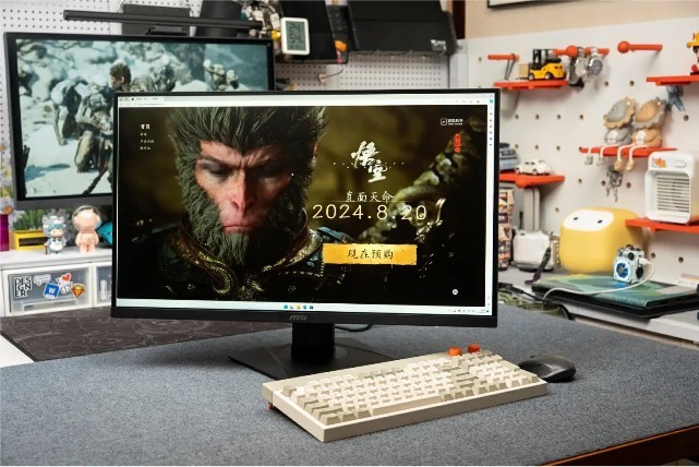 为《黑神话：悟空》入手千元电竞显示器，享受180 Hz高刷的丝滑