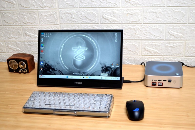 性能炸裂！这才是迷你PC该有的样子，锐龙7 8845HS+80W，玄派干的