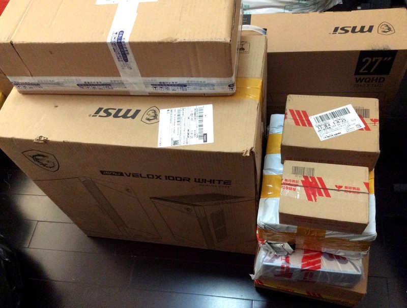 配件差不多都到了——请童鞋们指导——谢谢！