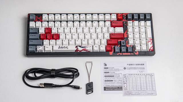 创新技术加持，专为用户而生，血手幽灵永劫无间联名键鼠套装