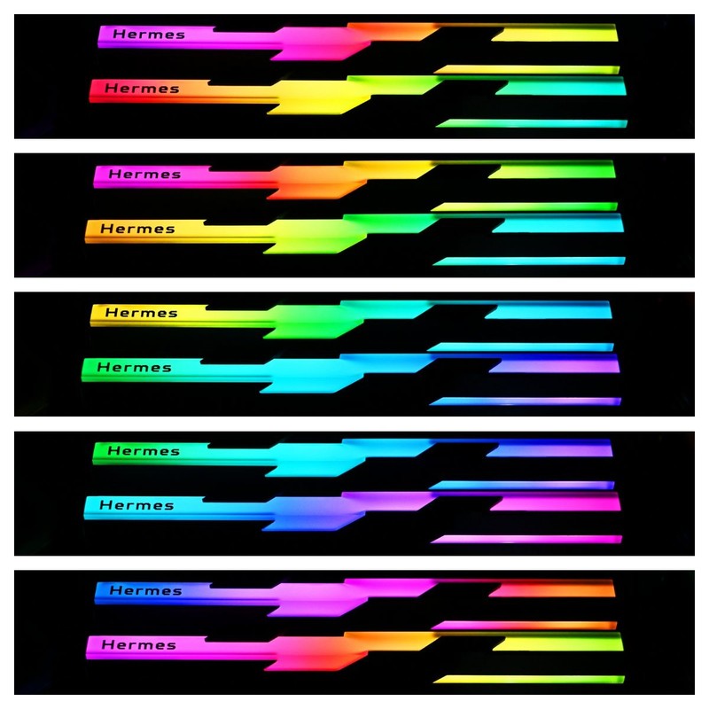 宏碁掠夺者Hermes冰刃DDR5 6400 32G内存开箱试玩：稳超7400MHz过测