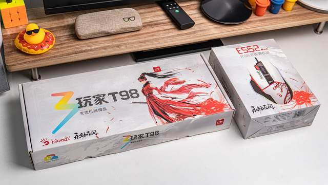 创新技术加持，专为用户而生，血手幽灵永劫无间联名键鼠套装