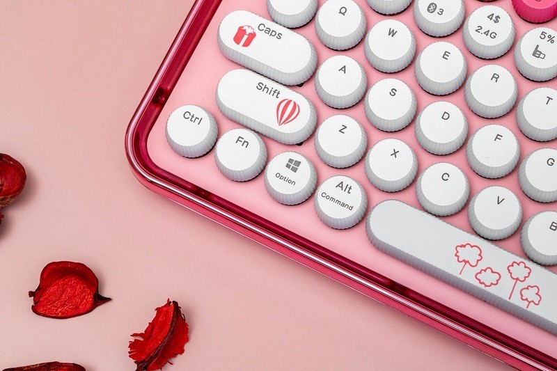 老婆过生日送了雷柏ralemo Pre 5键盘，办公室女同事都问是啥型号