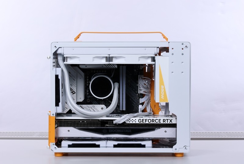 橙白小清新，不用花钱改色！乔思伯Z20搭配14600K+4070Ti Super装机