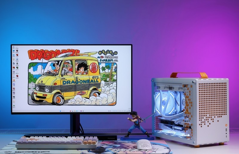 橙白小清新，不用花钱改色！乔思伯Z20搭配14600K+4070Ti Super装机