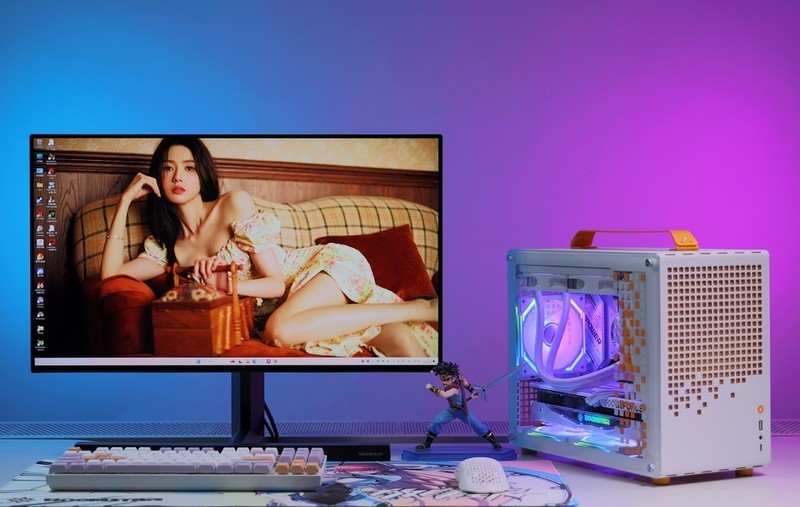 橙白小清新，不用花钱改色！乔思伯Z20搭配14600K+4070Ti Super装机